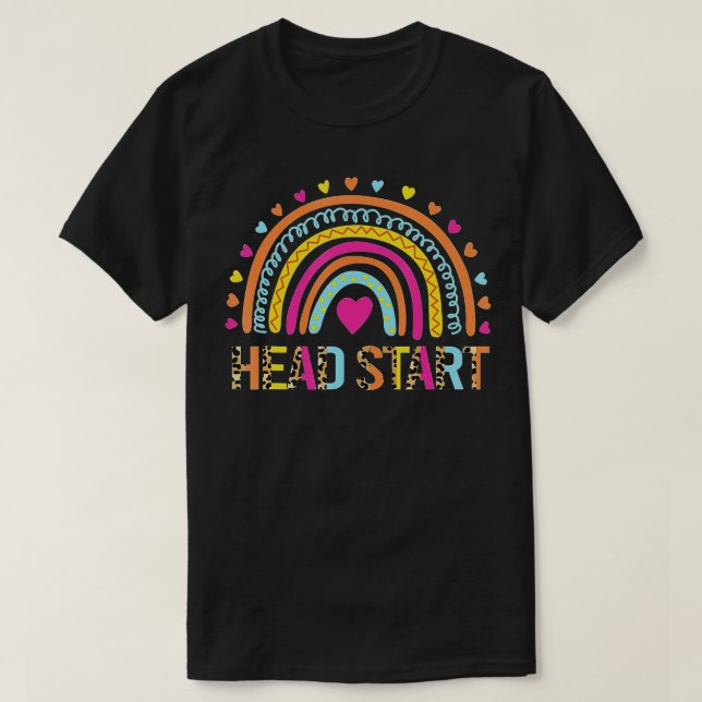 T-shirt Équipe Chef De Départ Équipe De Retour À L'École A (Design devant)