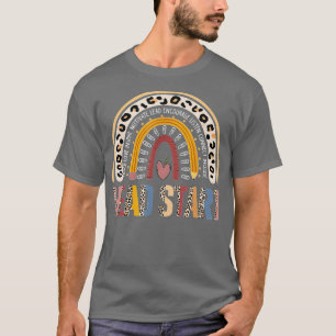 T-shirt Équipe Chef De Départ Équipe De Retour À L'École A