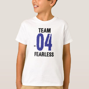 T-shirt Équipe courageuse