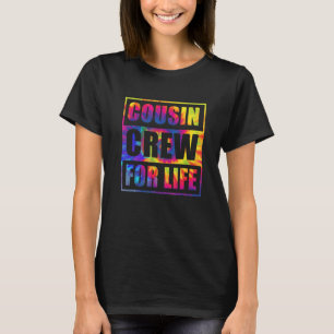 T-shirt Équipe Cousin Pour La Vie Teinture Correspondant F