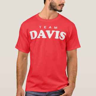 T-shirt Équipe cycliste Davis Personalized Surnom Bride Gr