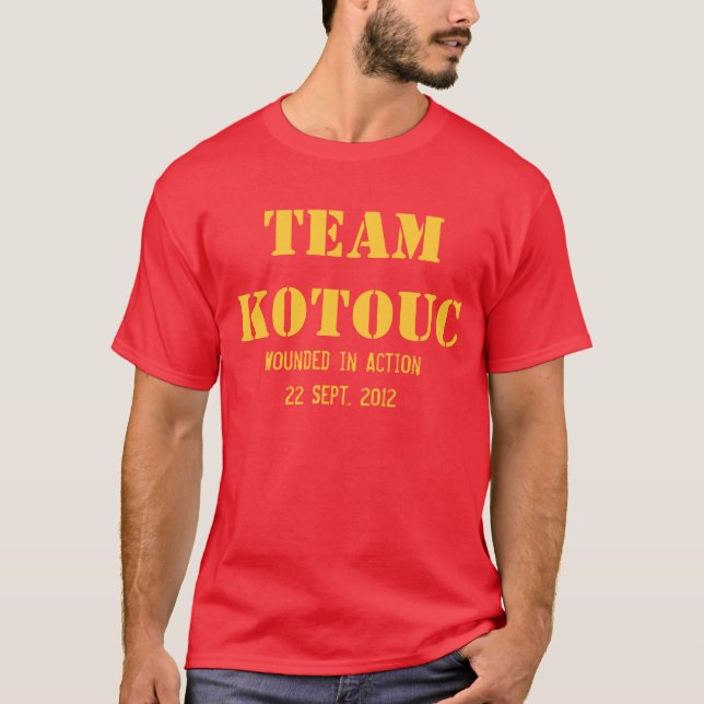 T-shirt Équipe cycliste Kotouc (Devant)