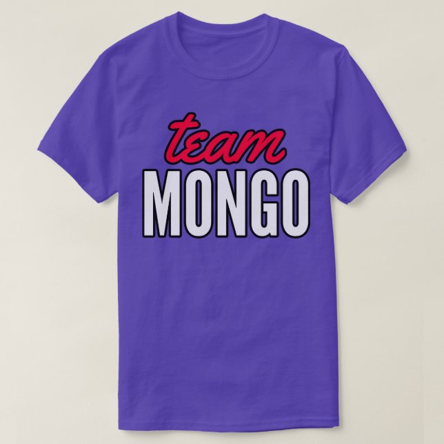 T-shirt Équipe cycliste Mongo (Design devant)