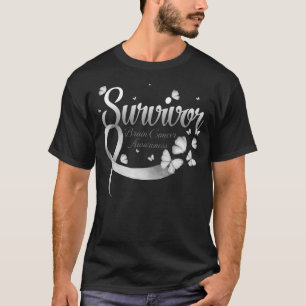 T-shirt Équipe cycliste Survivor Brain Cancer Awareness Bu