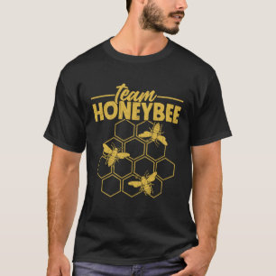 T-shirt Équipe d'abeilles amusant apiculteur apiculture ru