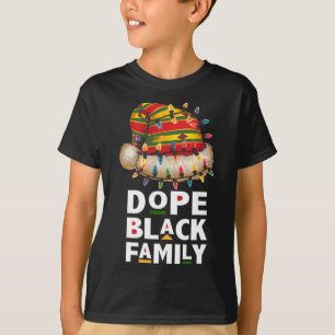 T-shirt Équipe d'Afrique de la famille noire de l'Afrique