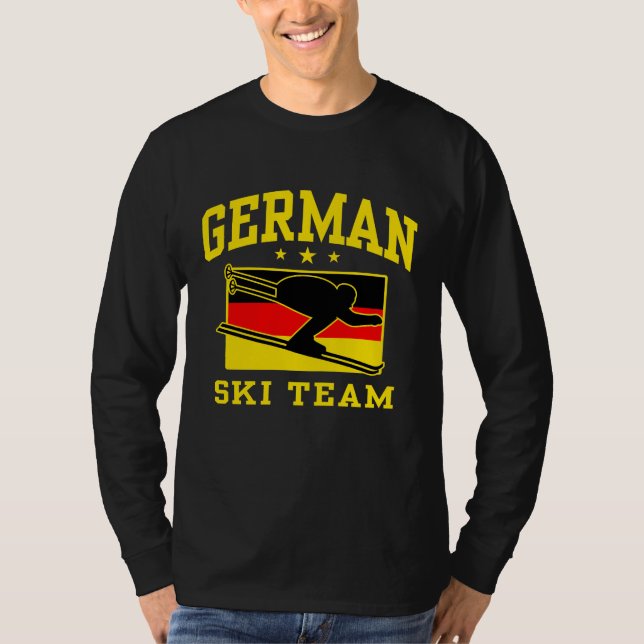 T-shirt Équipe d'Allemagne de ski (Devant)