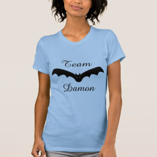 T-shirt Équipe Damon, Chemise Chauve-souris Vampire