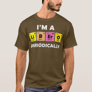 T-shirt Équipe d'amoureux du volley-ball Libero Chemistry