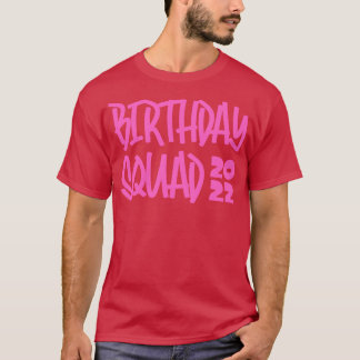 T-shirt Équipe d'anniversaire 2022 2