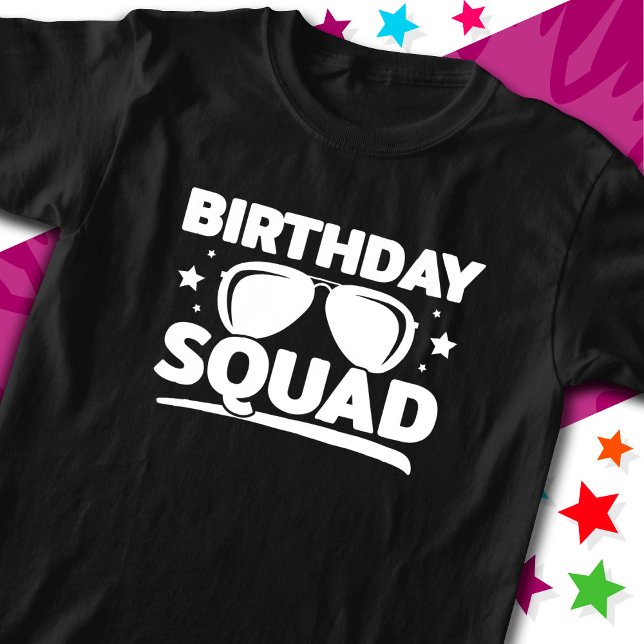 T-shirt Équipe d'anniversaire du cool Fun Matching Group (Créateur téléchargé)