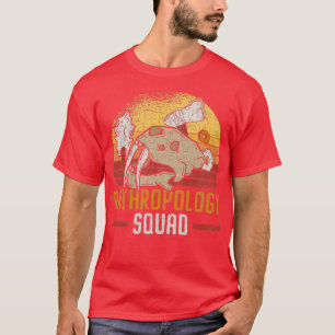 T-shirt Équipe d'anthropologie Science Anthropologue Fossi
