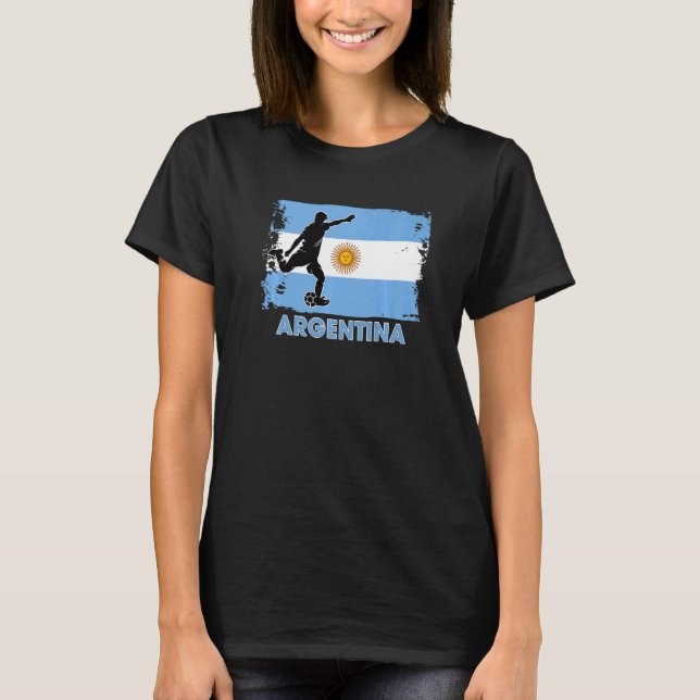 T-shirt Équipe d'Argentine de football 2022 (Devant)