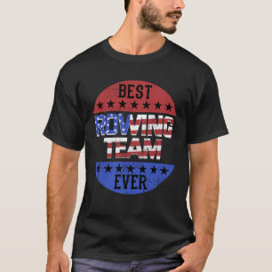 T-shirt Équipe d'aviron Fête de l'Indépendance Athlète pat