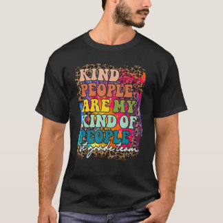 T-shirt Équipe de 1ère année Leopard Les gens sont mon gen