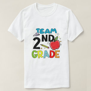 T-shirt Équipe de 2e année Escadron de 2e année Cadeaux d'