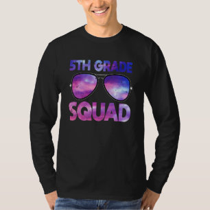 T-shirt Équipe de 5e année Cinquième année Premier jour d'