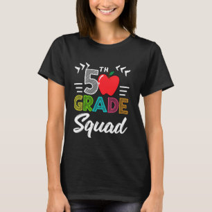 T-shirt Équipe de 5e année Meilleure équipe Retour à l'éco