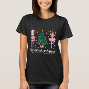 T-shirt Équipe de ballet de danse de Noël Casse-Noisette F