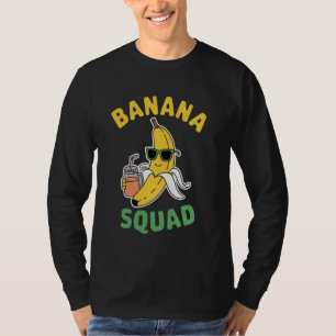 T-shirt Équipe de bananes Funky Fruit Banana Lover