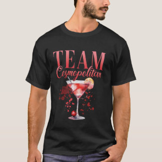T-shirt Équipe de barman de cocktail pour enterrement de v