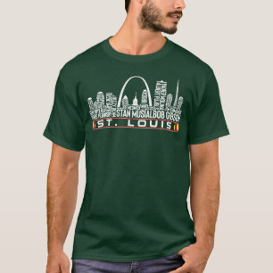 T-shirt Équipe de baseball de St Louis Toutes les légendes