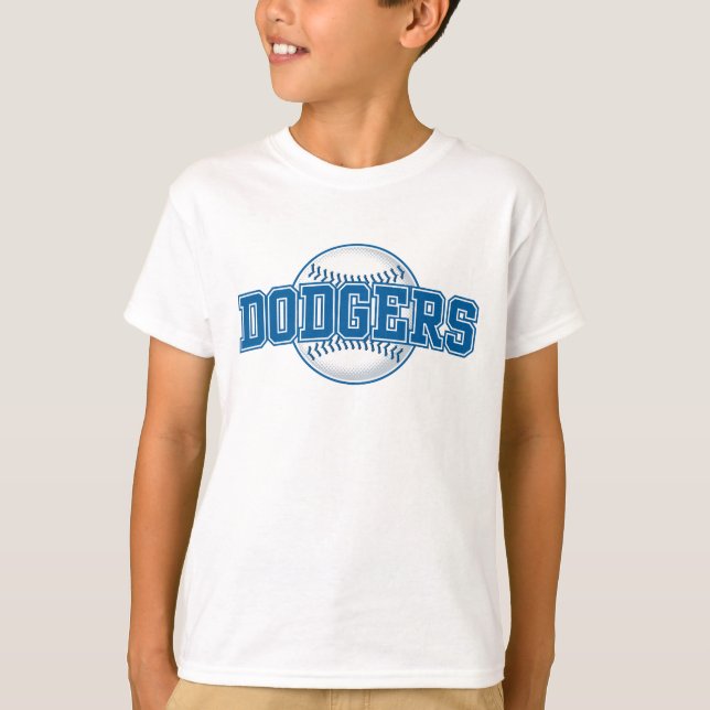T-shirt Équipe de baseball Dodger (Devant)