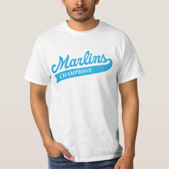 T-shirt Équipe de baseball Miami Marlin (Devant)