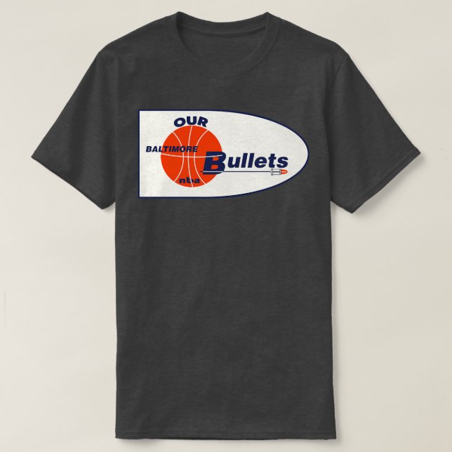T-shirt Équipe de basket-ball 1 des balles Baltimore défic (Design devant)