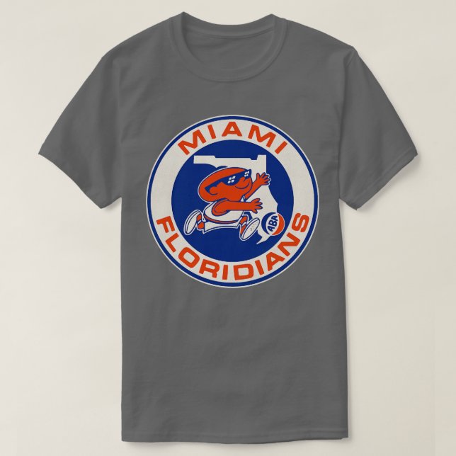 T-shirt Équipe de basket-ball des Floridiens de Miami Défa (Design devant)