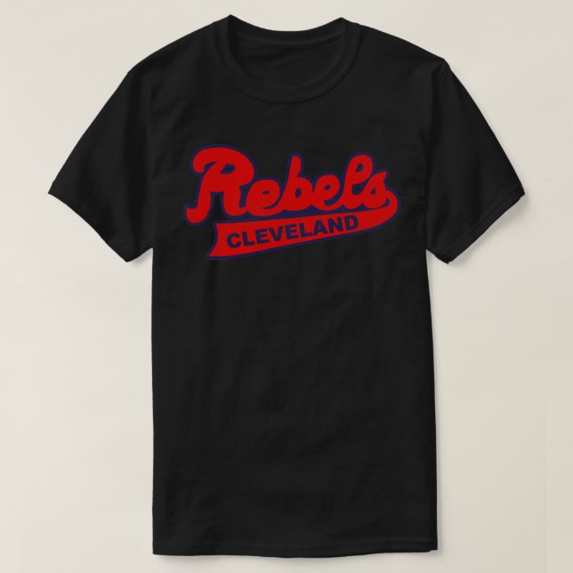 T-shirt Équipe de basket-ball des Rebelles (Design devant)