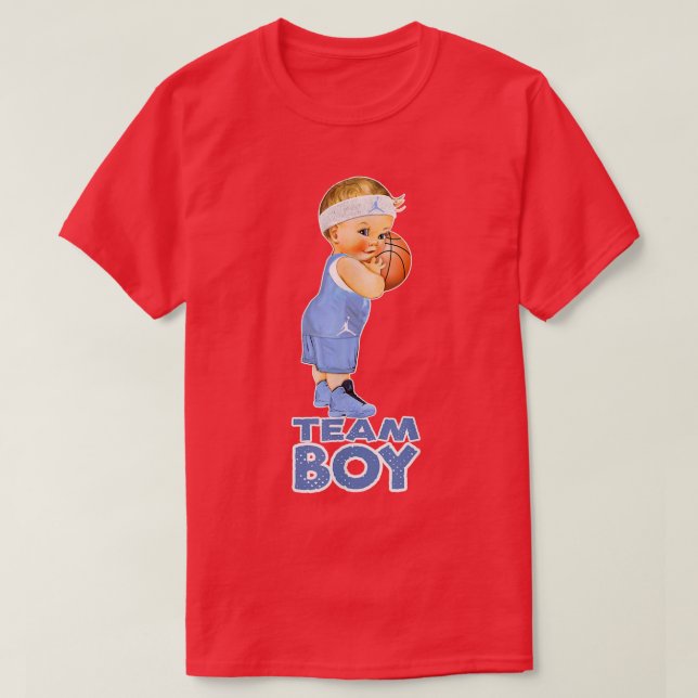T-shirt Équipe de basket-ball Garçon bébé Révélation de ge (Design devant)