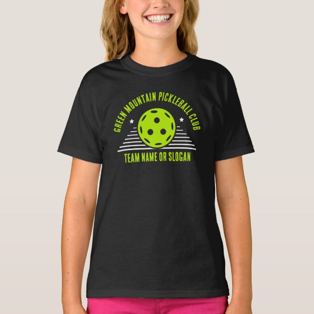 T-shirt Équipe de basket-ball sur mesure Nom Club Ligue (Devant)