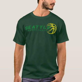 T-shirt Équipe de basketball Retro Seattle 1