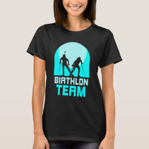 T-shirt Équipe de biathlon Biathlon Sports Biathlète