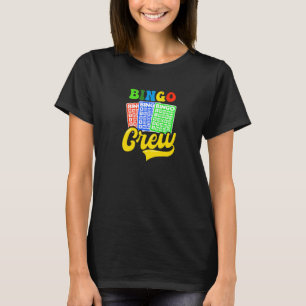 T-shirt Équipe de Bingo Partenaire tenue Bingo Queen