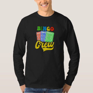 T-shirt Équipe de Bingo Partenaire tenue Bingo Queen