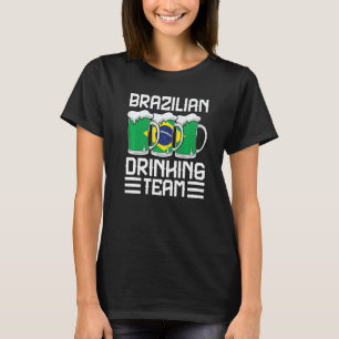 T-shirt Équipe de boisson brésilienne Brésil 1
