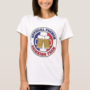T-shirt Équipe de boisson française officielle