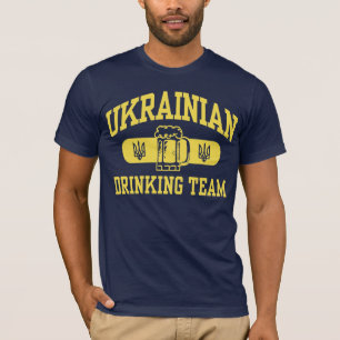 T-shirt Équipe de boisson ukrainienne