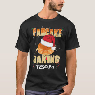 T-shirt Équipe de boulangerie de crêpes de Noël