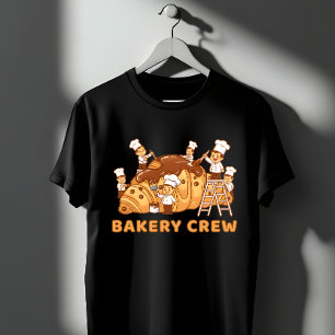 T-shirt Équipe de boulangerie mignonne Cadeau d'équipe de