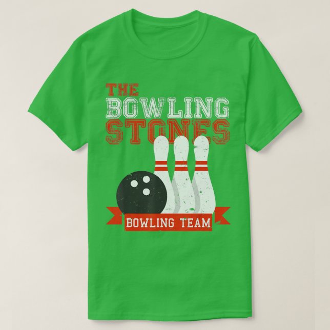 T-shirt Équipe de Bowl Bowl Stones (Design devant)