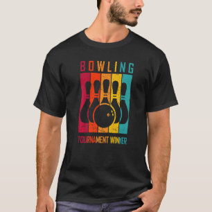 T-shirt Équipe de bowling du tournoi de bowling du Hobby C