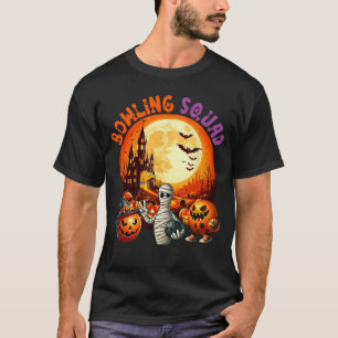 T-shirt Équipe de bowling Équipement d'horreur Halloween e
