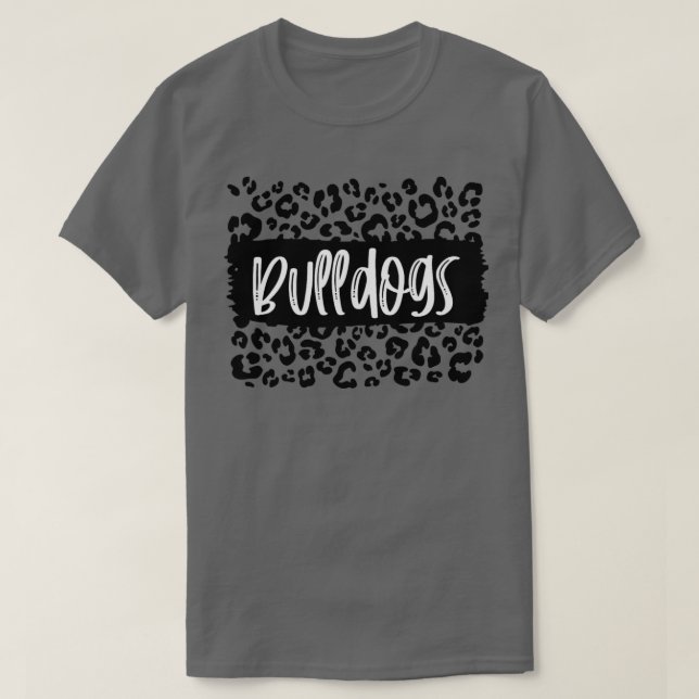 T-shirt Équipe de Bulldog (Design devant)