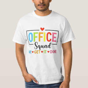 T-shirt Équipe De Bureau Nous L'Avons Fait
