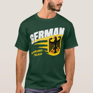T-shirt Équipe de buveurs allemands célèbrent la fête de l
