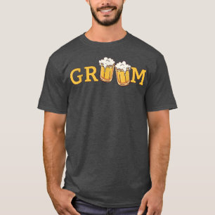 T-shirt Équipe de buveurs du marié homme JGA hommes enterr