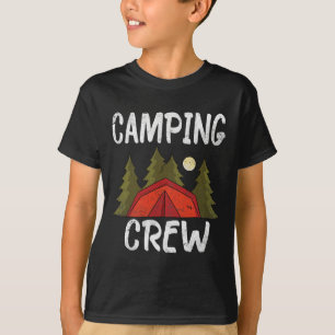 T-shirt Équipe de camping 2021 Famille Camping-car Road Tr